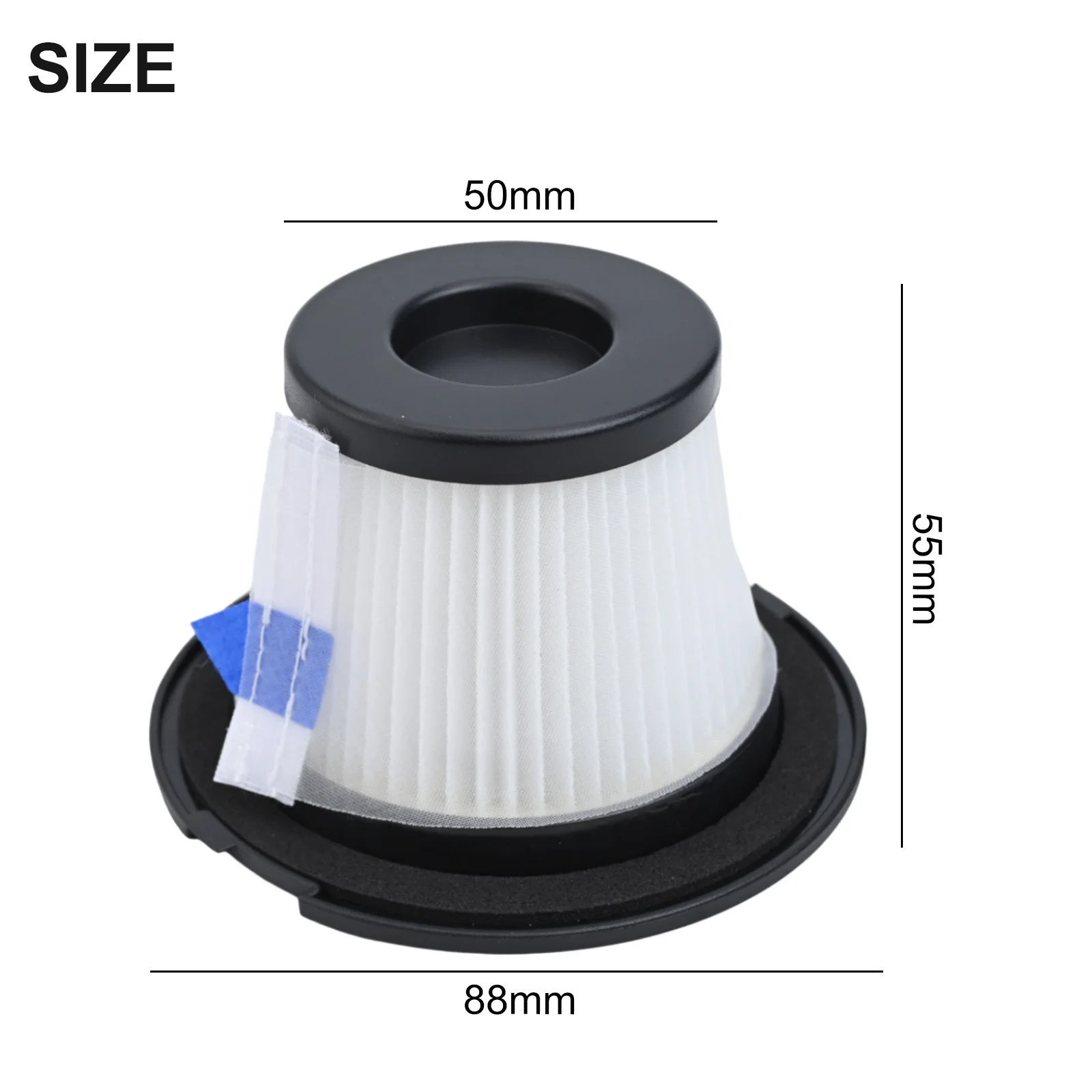 

6 шт. сменных фильтров для беспроводных пылесосов MOOSOO K17 и NEQUARE A18, запасные части, товары для дома, для уборки