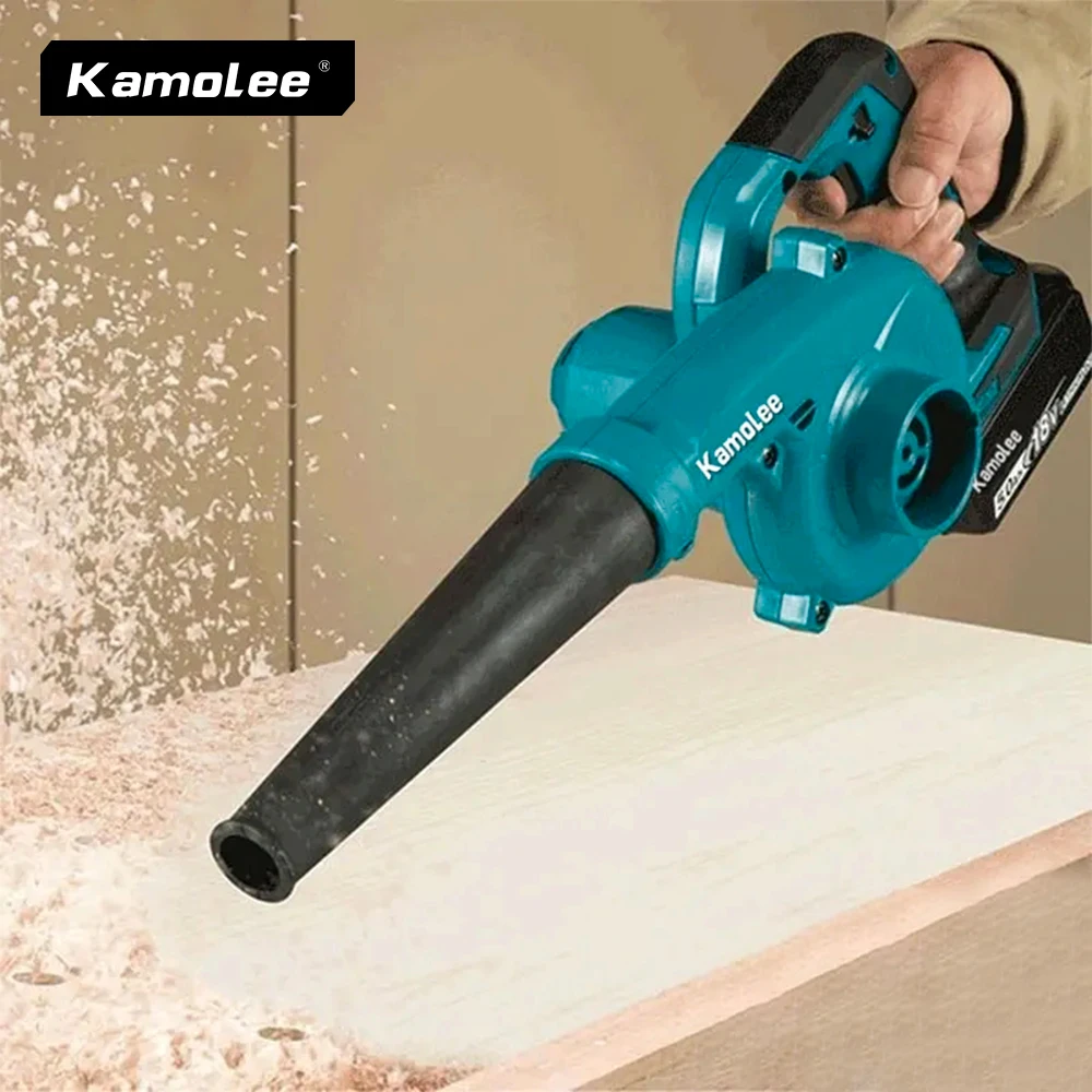 

Kamolee Cordless Electric Blower 18V battery included DUB185 2 in 1 20000rpm Compatible with Makita 18V Battery