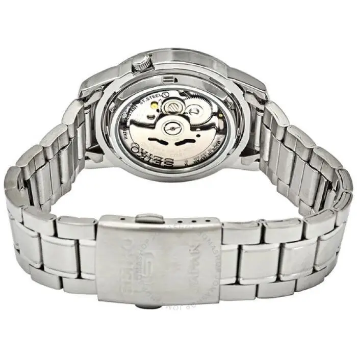 Seiko 5 orologio originale da uomo in acciaio inossidabile automatico meccanico impermeabile luminoso orologi per il tempo libero d'affari