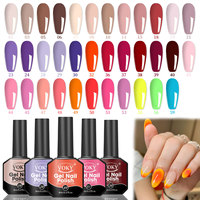 VOKY 8ml Nail Gel Set of 6 Pieces, UV/LED Curing, Suitable for Home Nail Salons and DIY, Valentine's Day/Memorial Day/New Year