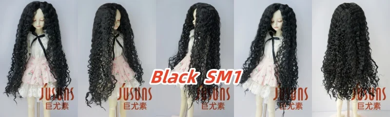 JD220 1/6 1/4 1/3 1/12 Blythes Extremely Long Curly Fashion Synthetic Mohair BJD Wig YOSD MSD SD Doll Accessories