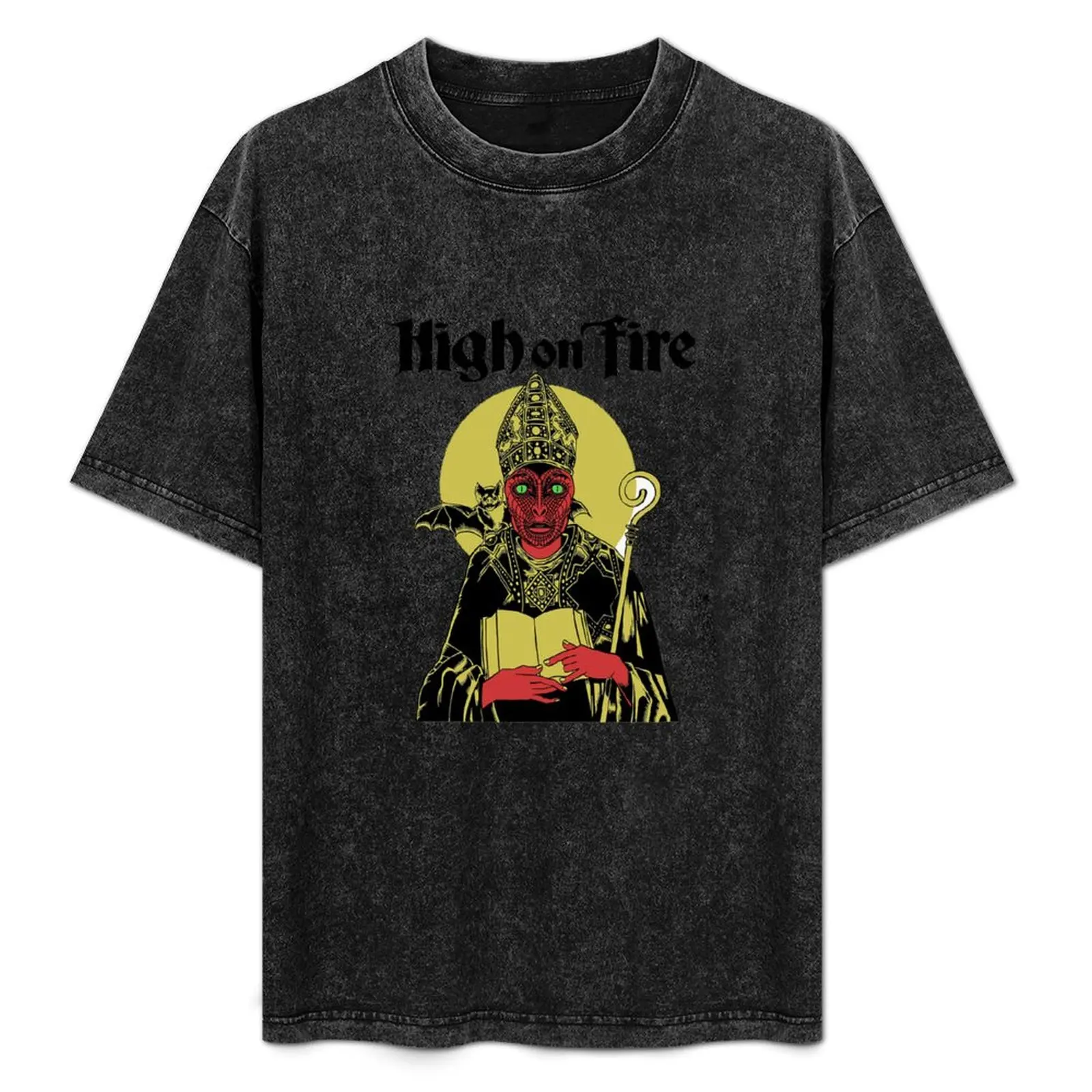 

High On Fire T-Shirt graphics korean fashion custom shirt kawaii clothes mens designer t shirt