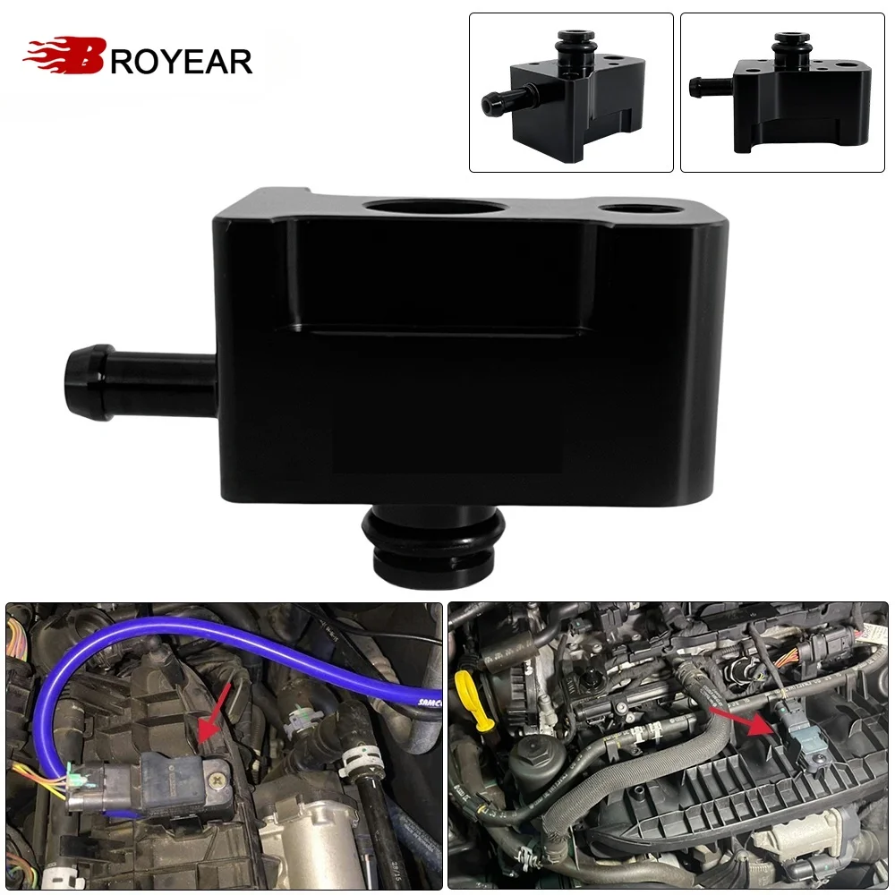 

Broyear High Quality Car Tuning Boost Gauge Tap Adapter For Aud VW EA888 Gen3 1.8tsi 2.0t Golf 7 MK7 MK6 B7 Adp07