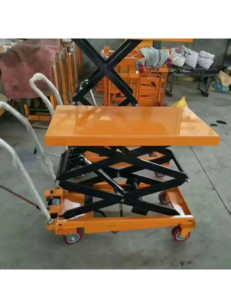 Mécanisme de levage de table hydraulique manuel de ciseaux de table pliante de levage