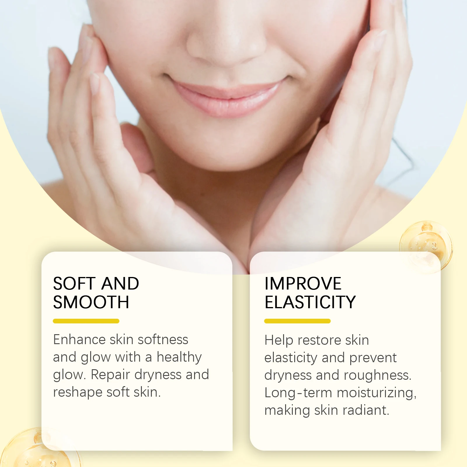 60ml Natural Vitamin E Essential Oil For Massage Skin Care Scraping Shower Face Body Nail Hair Eyelash Care Universal Daily Care view 5