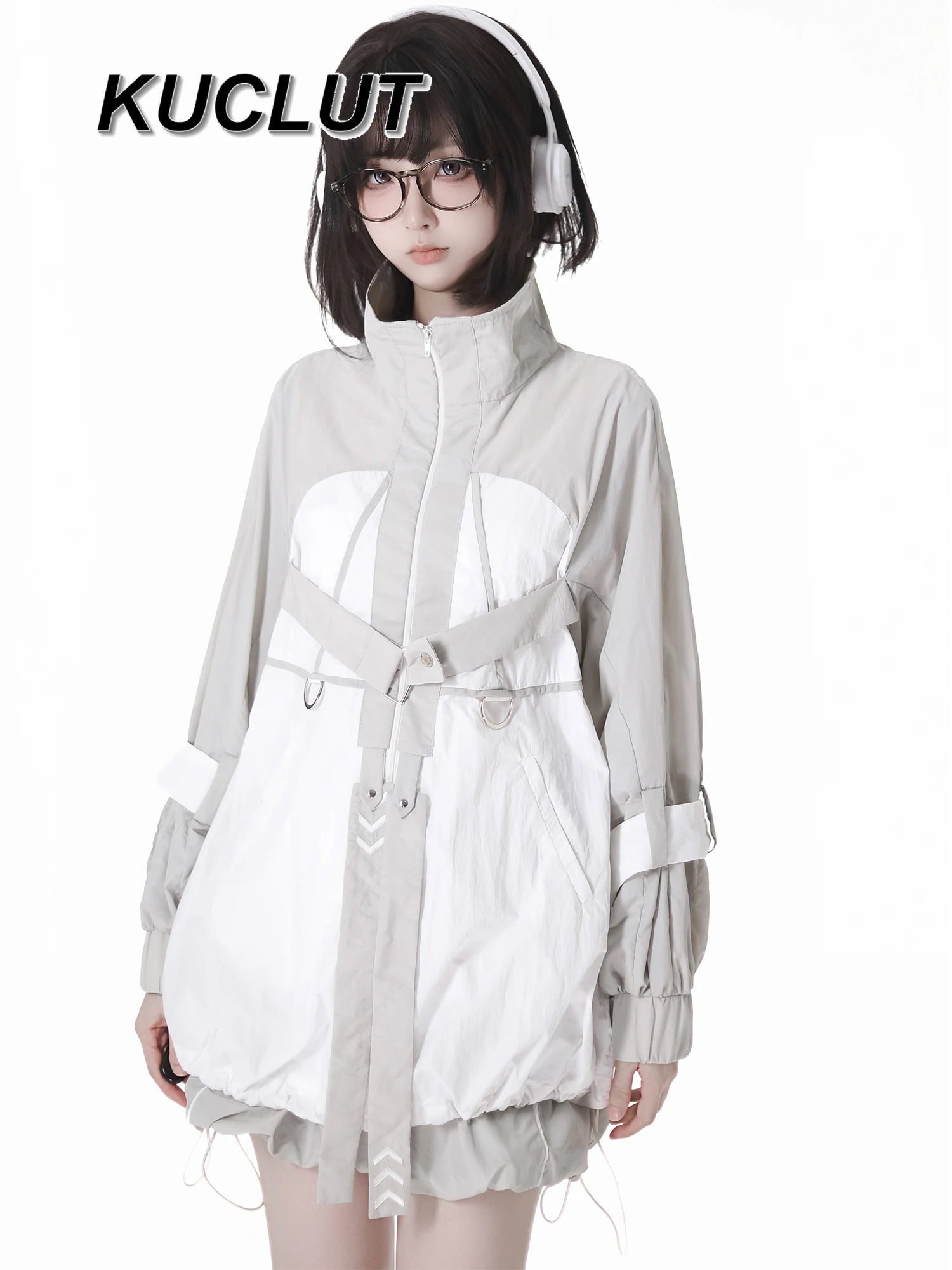 

Women's Jacket and Coat 2025 Spring Autumn Casual Jackets for Women High Street Japanese Style Ladies Loose Coats