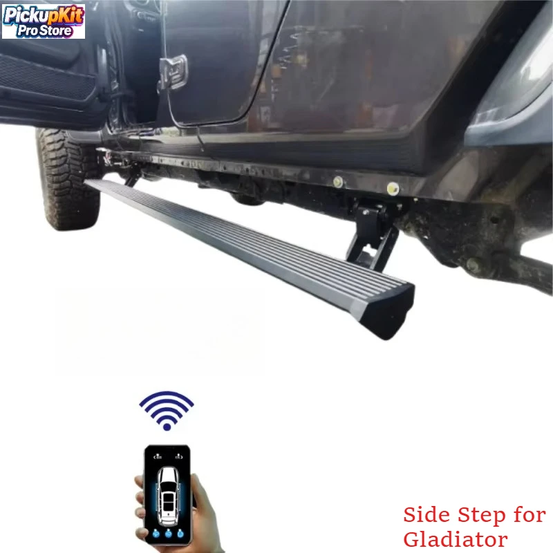 

Автоматические электрические выдвижные подножки из алюминиевого сплава для Gladiator 2021 года