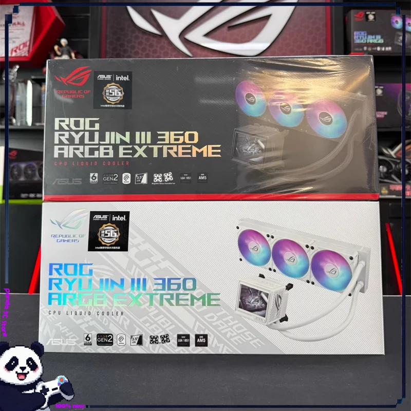 ROG RYUJIN 3th 360 ARGB Extreme All In One Water Cooled CPU Heat Sink 3.5inch LCD Desktop Computer Customized Host Accessories