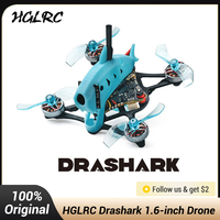 HGLRC Drashark 75mm 1.6 Inch F4 1S Toothpick FPV Racing Drone Kit ELRS 2.4G/TBS CROSSFIRE NANO BNF with 200mW VTX CADDX FPV