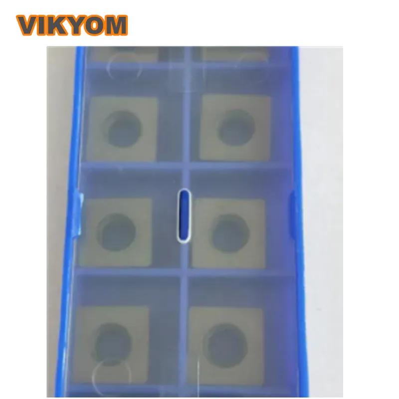 10Pcs 12.7x12.7x4.8mm With 5.3mm Hole Chamfering Machine Cutter Carbide Inserts 9.5x9.5mm CNC