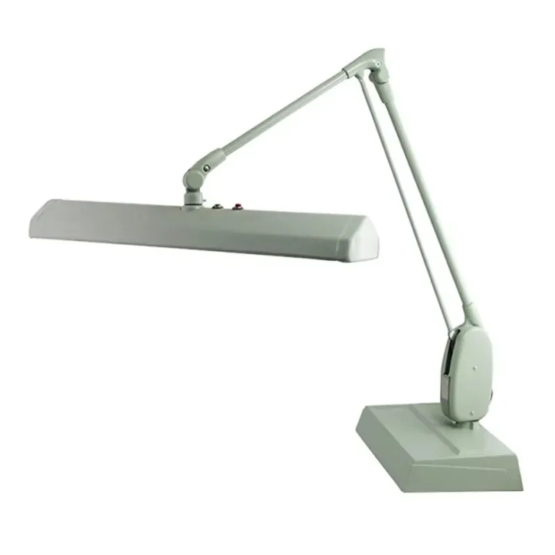 in Jewelry Grading Led Tube Light Weighted Base Two Bulbs Swing Arm Working Desk Table Lamp
