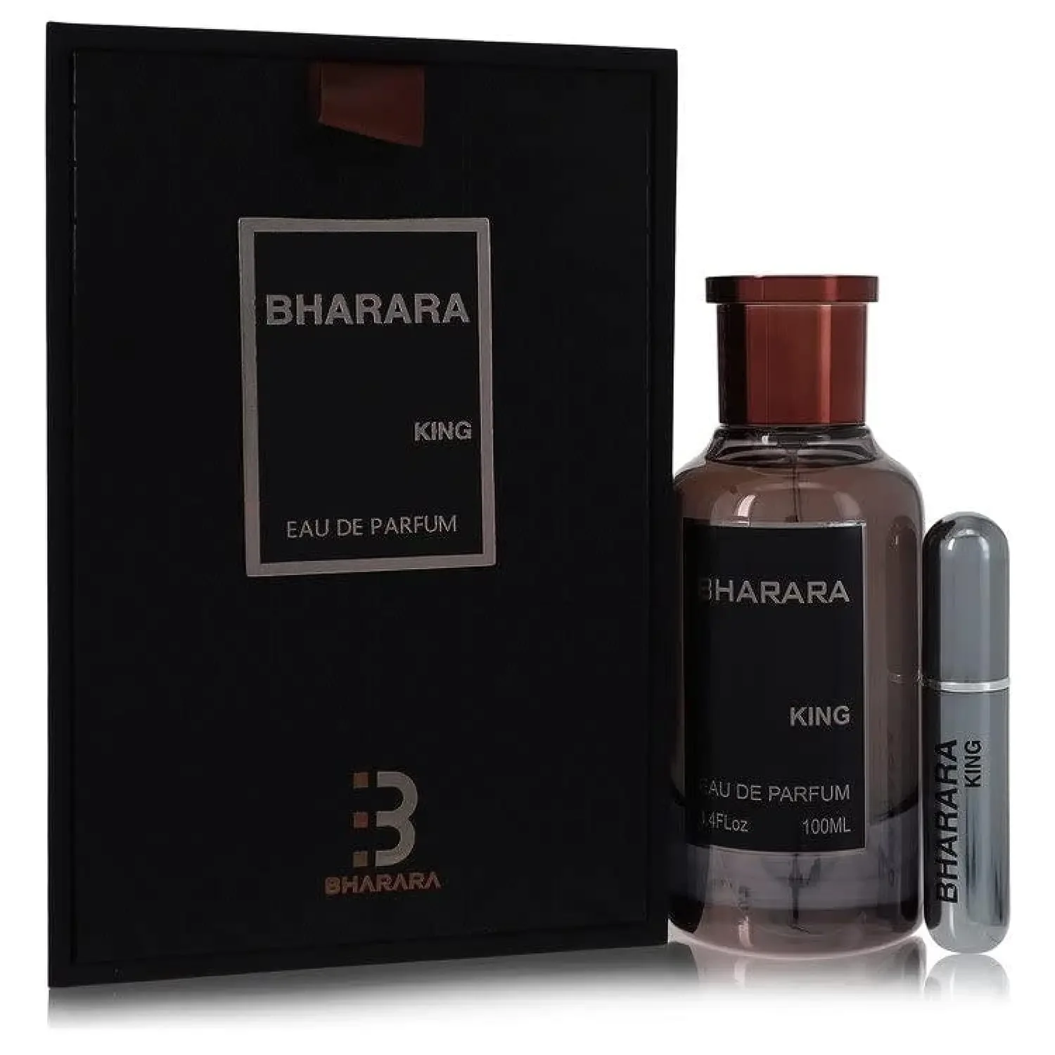 Bharara King For Men - A Royal Eau de Parfum, Scent of a King, 3.4 Oz / 100 ML Spray