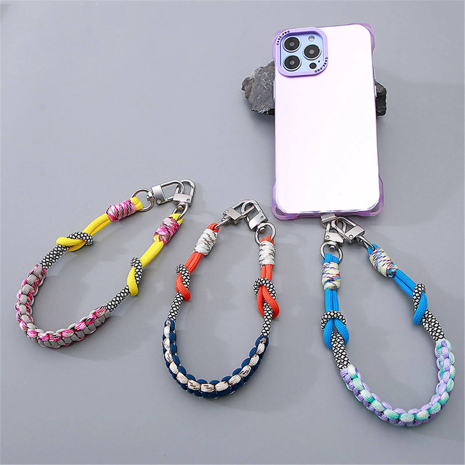 Cuerda Universal para Teléfono de Moda, Correa Corta para Celular, Lanyard Antipérdida, Cadena de Joyería, Correas para Muñeca, Accesorio de Cuerda Colgante para Teléfono.