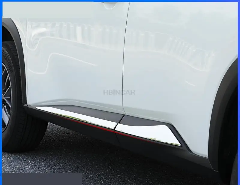 For Nissan X-trail T33 2021-2023 Body trim strips Door edge protection Anti-rub appearance Decorative bright strip accessories