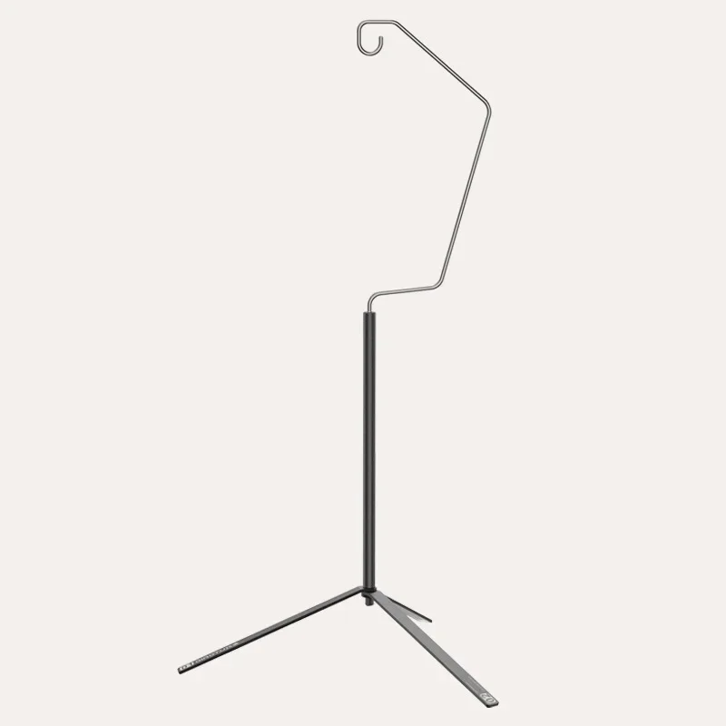 デスクトップライトフレーム軽量小型ブラケットキャンプ三脚アルミ合金取り外し可能なデスクトップ照明吊りフックフレーム