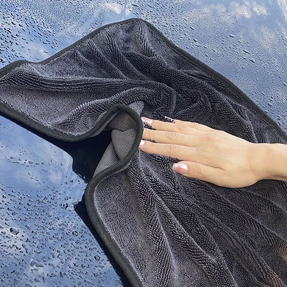 Cleaning Microfiber Towel Cleaning Drying Towels Cloth Car Windows Screen Large Super Absorbent Rag 20x30/30x40/40x40/40x60cm