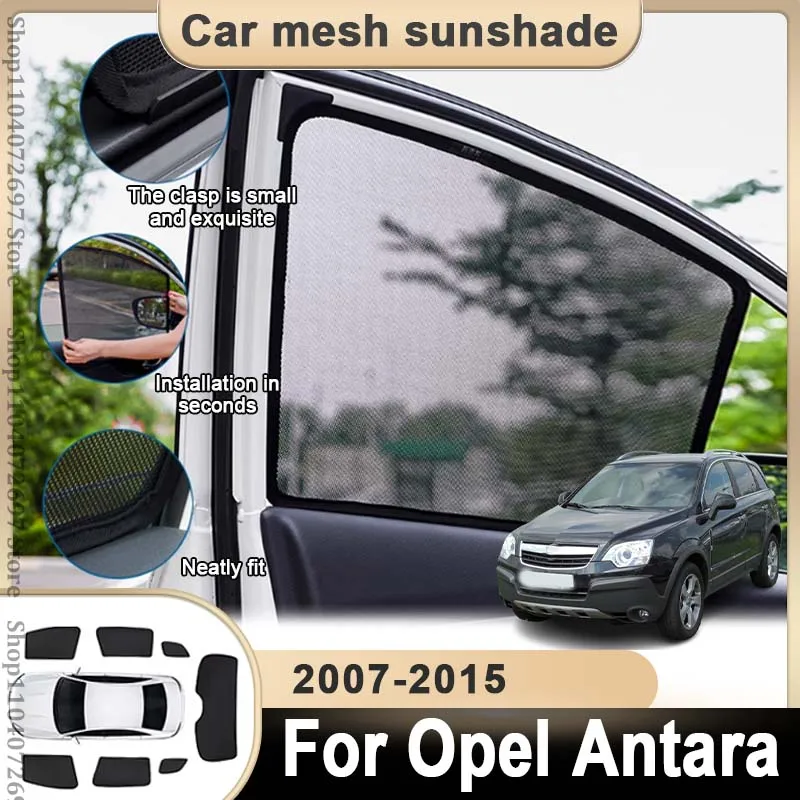 

Магнитный солнцезащитный экран для лобового стекла Opel Antara и Chevrolet Captiva Sport 2007-2015: защита от солнца и жары