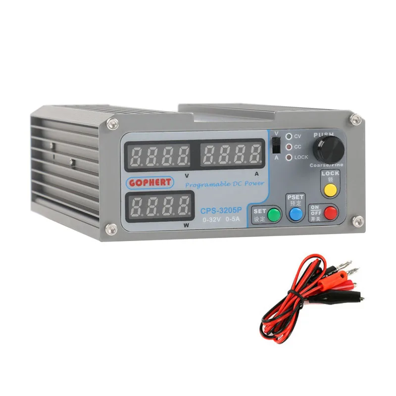 

Лабораторный регулируемый регулятор CPS-1610P CPS-3205P CPS-3210P 32 В 60 В 64 В 3A 5A 10A цифровой переключатель источник питания постоянного тока 110 В-240 В
