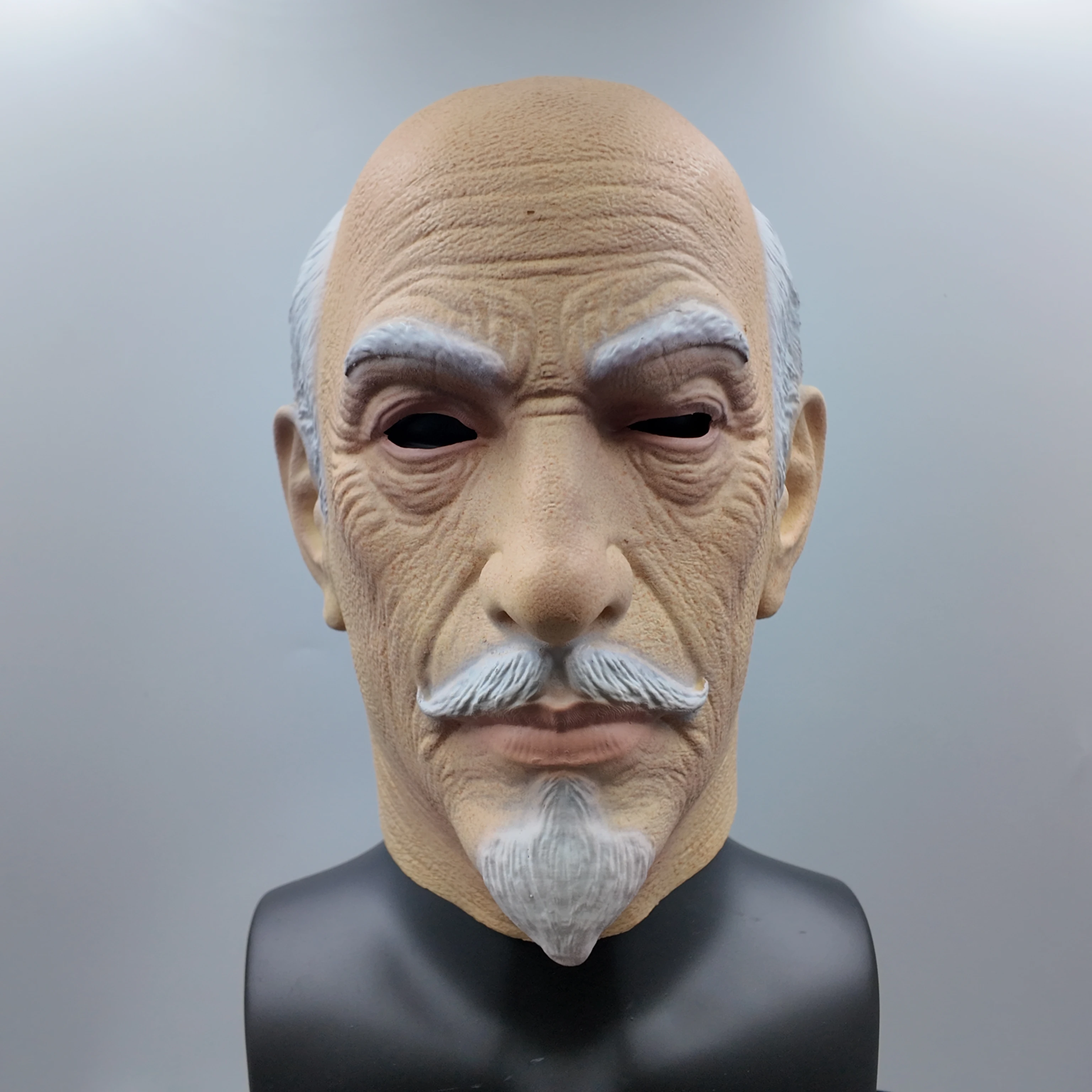 Horror Burnt Face Latex Mask Scary Zombie Scar Adult Cosplay Costume Props Halloween Carnival Festival Terror Party Disguise