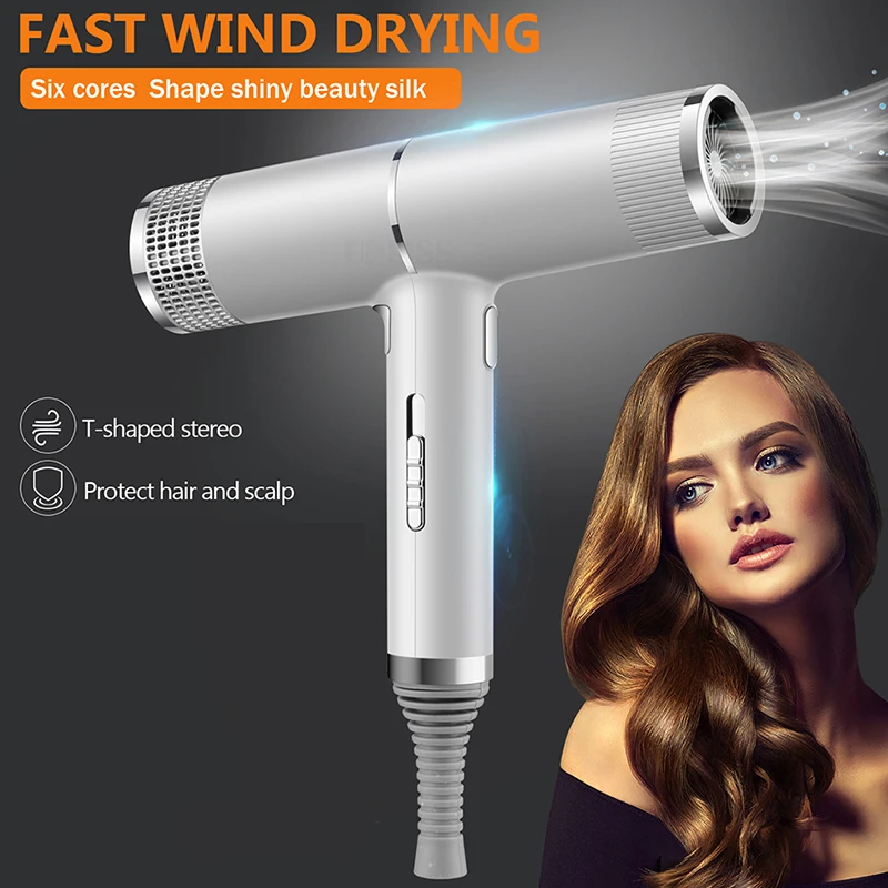 3 head Hot Design Professional 1600w Hair Dryer Multi-Function Fashion Salon Style High-Speed Anion Ion Technology