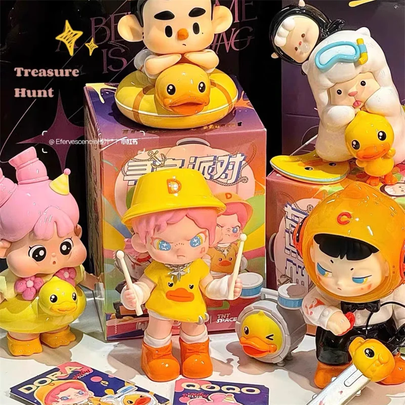 2024 New Arrival Wooo Treasure Hunt Series Box Dora Cimmy Sllo Qoqo Hurobo Box Toys Doll Collection Model Toys Gift