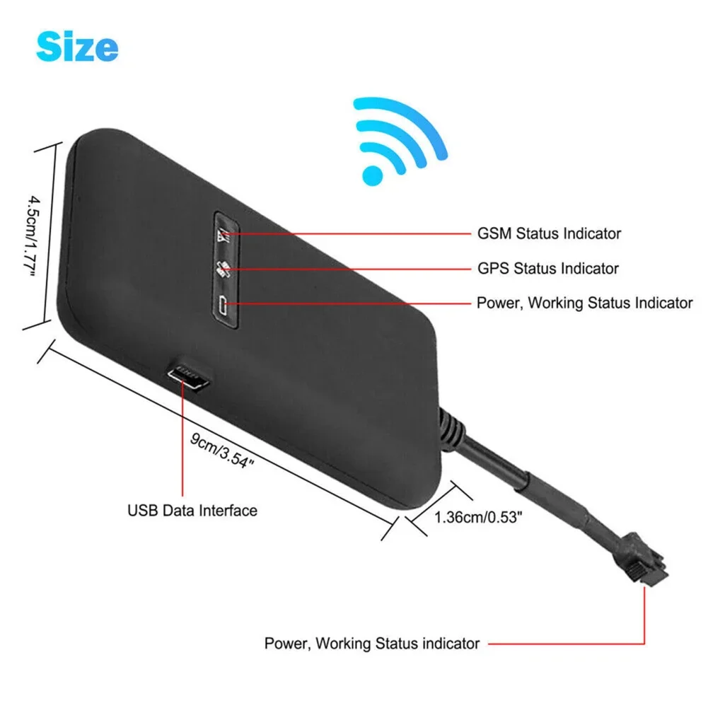 Non Rechargeable Long Standby 3 Years Car GPS Tracker 4g Wireless Hand Held Big Battery Anti-Shock Tracking Device