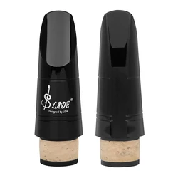 SLADE Professional Clarinet Mouthpiece Black Bakelite Mouthpiece Woodwind Musical Instrument Replace Parts & Accessories