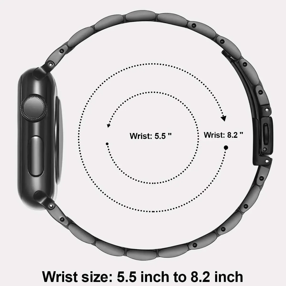 Stainless Steel Strap for Apple Watch Band Ultra 2 49mm 42mm 44mm 45mm 41mm Women Metal Bracelet IWatch Series 9 8 7 6 SE 5 4 3