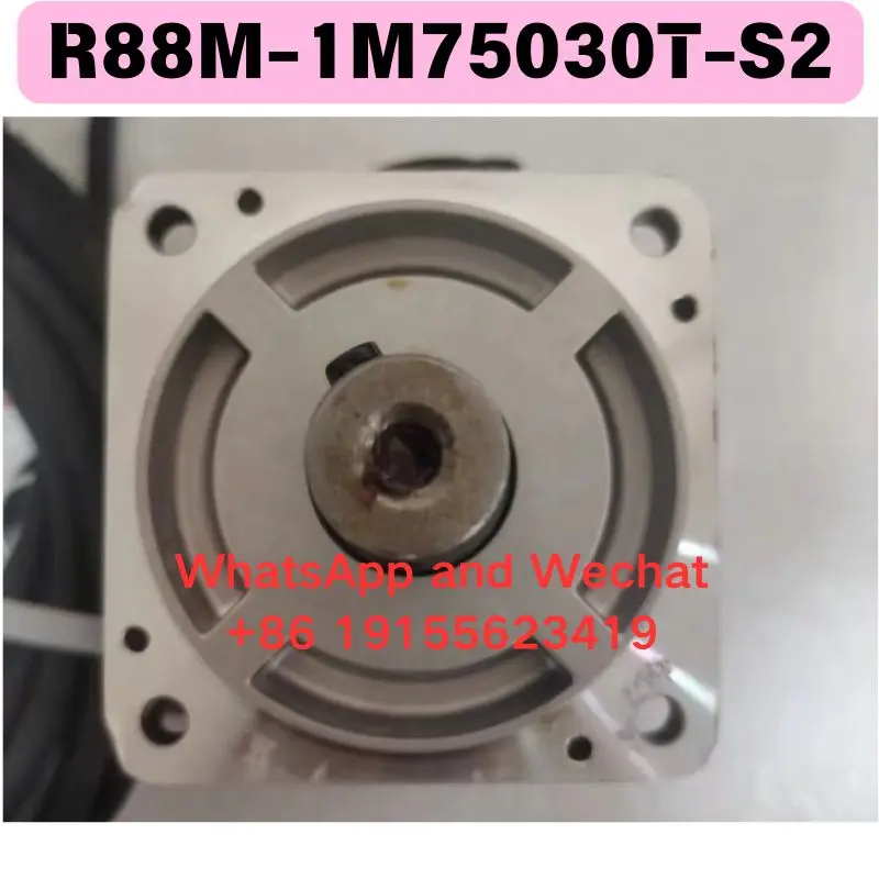 Used R88M-1M75030T-S2 servo motor Functional test OK Fast delivery