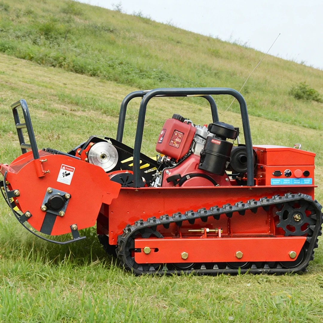 Customized Lawn Mower with Discounted Prices and High Horsepower Tracks, Easily Solving Mowing and Weeding Problems