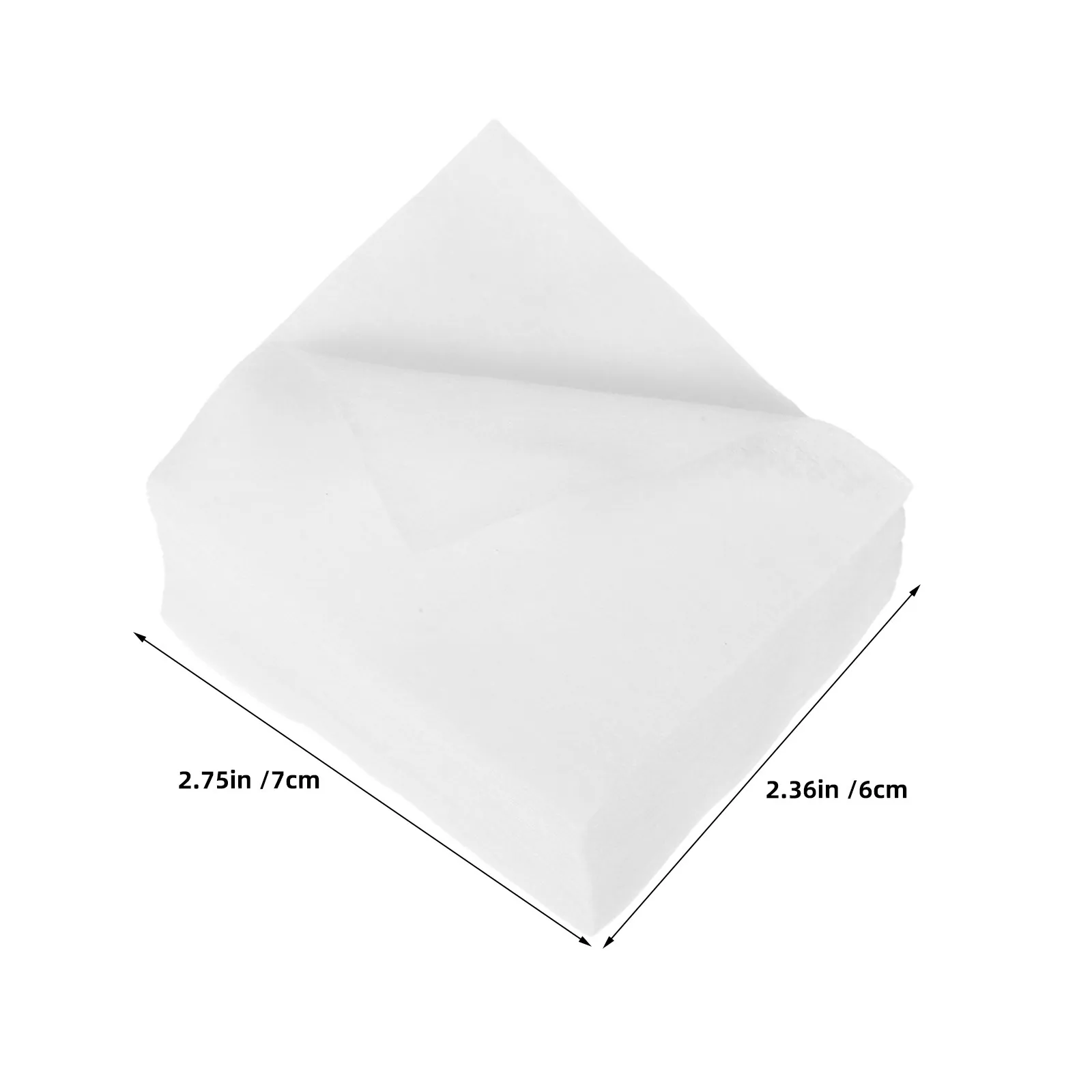 4800Pcs Makeup Cotton Pads Square Lint Free Facial Cleansing Pads Gentle Soft Cotton Squares for Toner Makeup Removal Skincare