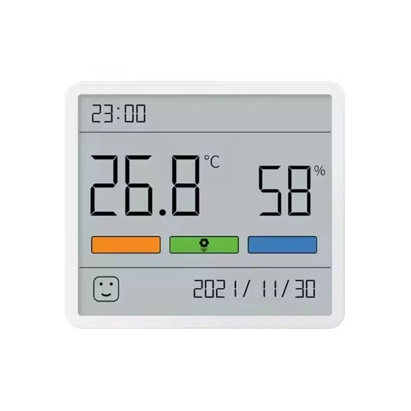 

Цифровой термогигрометр CYCLI-LCD с электронными часами для помещений и улицы, датчик погоды, новинка
