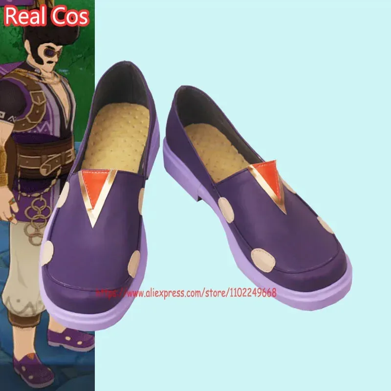 

RealCos Genshin Impact Liben Cosplay Shoes Boots Halloween Cosplay Costume Accessory