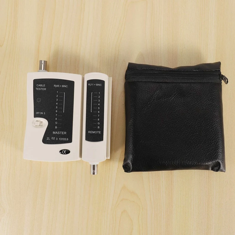 Imagem -02 - Cabo de Rede Ethernet Testador Lan Rj45 Bnc Ferramenta de Teste Coax Sinal Lan Tester