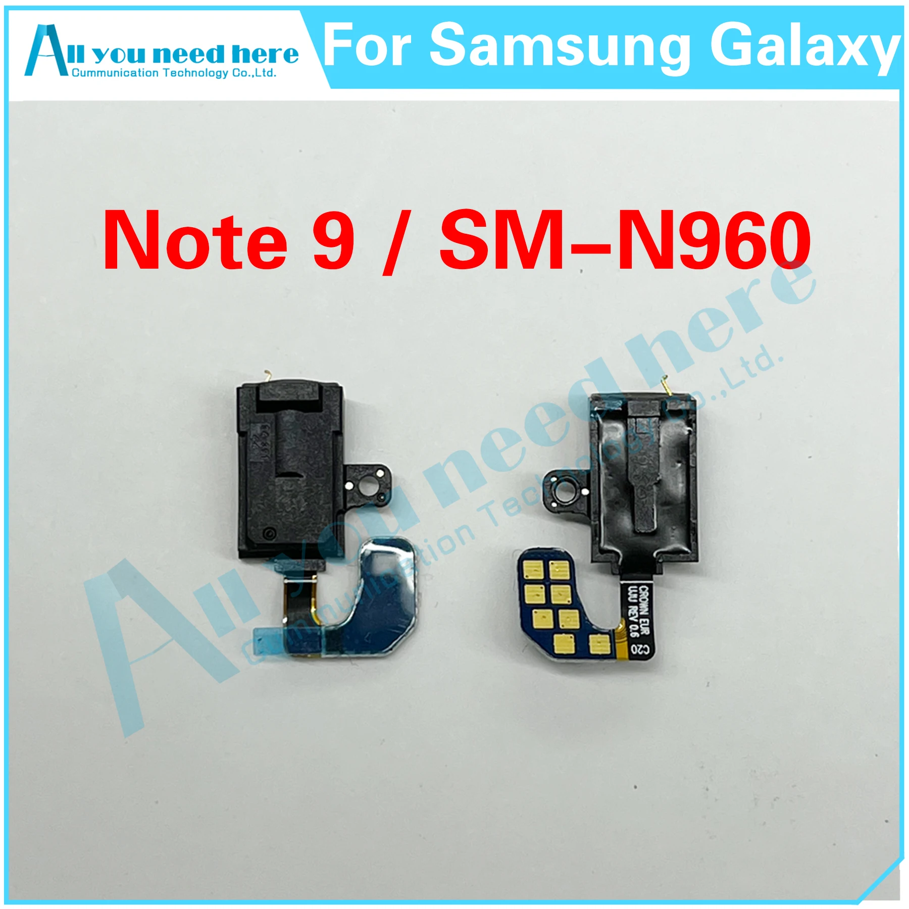 

For Samsung Galaxy Note9 SM-N960 N960 N960F N9600 N960U N960N N960W N960X Note 9 Audio Earphone Jack Flex Cable Replacement