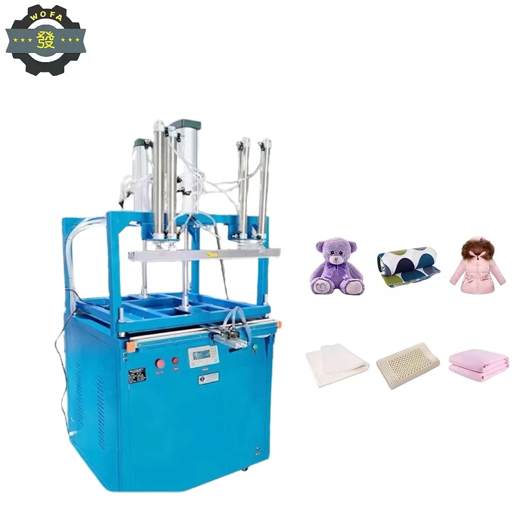 

YS-800 Vacuum Compression Packaging Machine Clothing Quilts Quilted Plush Toys Space-Saving Pouch Foil Bag Packaging