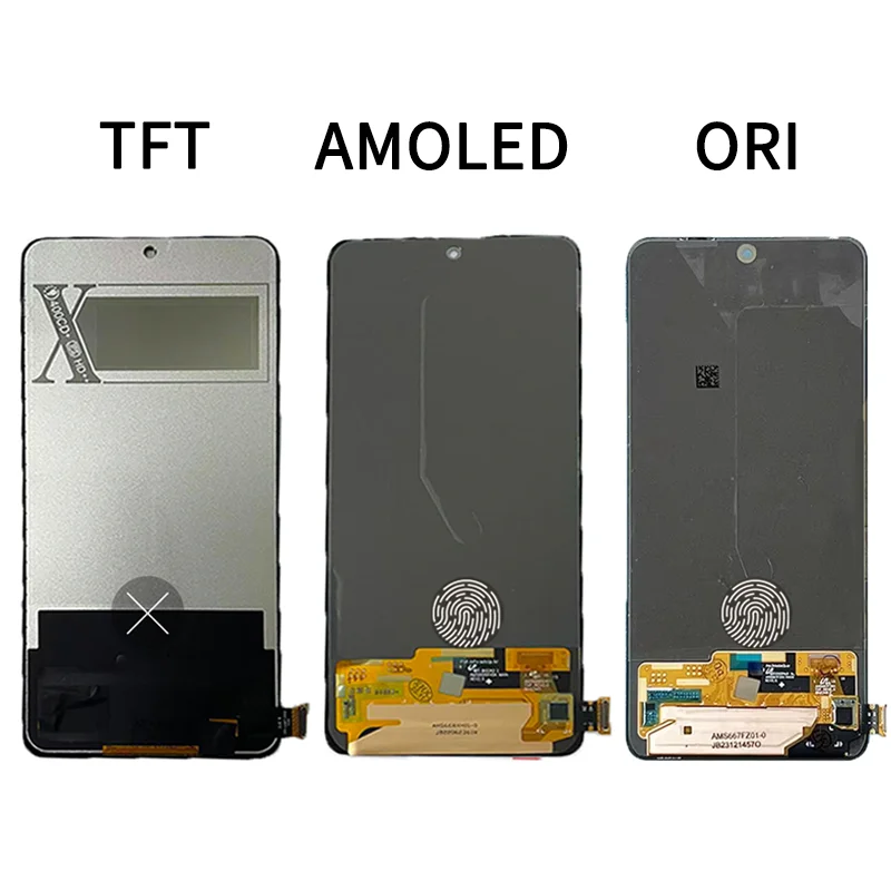 6.67“AMOLED For Xiaomi Redmi Note 13 4G 23129RAA4G 23124RA7EO LCD Note13 Display With frame Touch Screen Digitizer Assembly