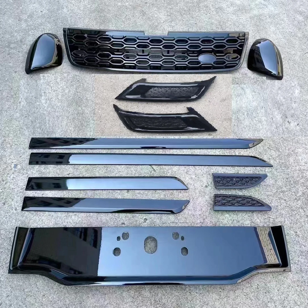 Body kit Old Upgrade to  bodykit facelift front rear bumper Side Skirt for Land Rover Discovery Model 16-19 up 2020 Obsidia