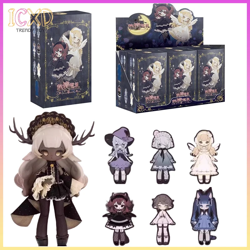 

1/12 Bjd Blind Box Sunless Secret Realm Tour Series Kawaii Girl Action Figure Desktop Ornament Trendy Toy Surprise Girl Gift