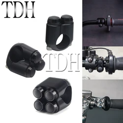 Motorcycle Momentary Switch Handlebar Adjustable Mount Switches ON-OFF 2&3 Buttons Headlight Horn Start Kill Switches 1