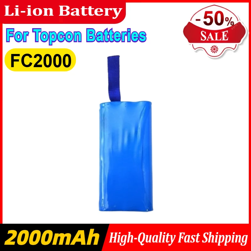 

FC2000 7.2V 2000mAh Nickel-Metal Hydride Battery for Topcon Batteries, Fast Shipping
