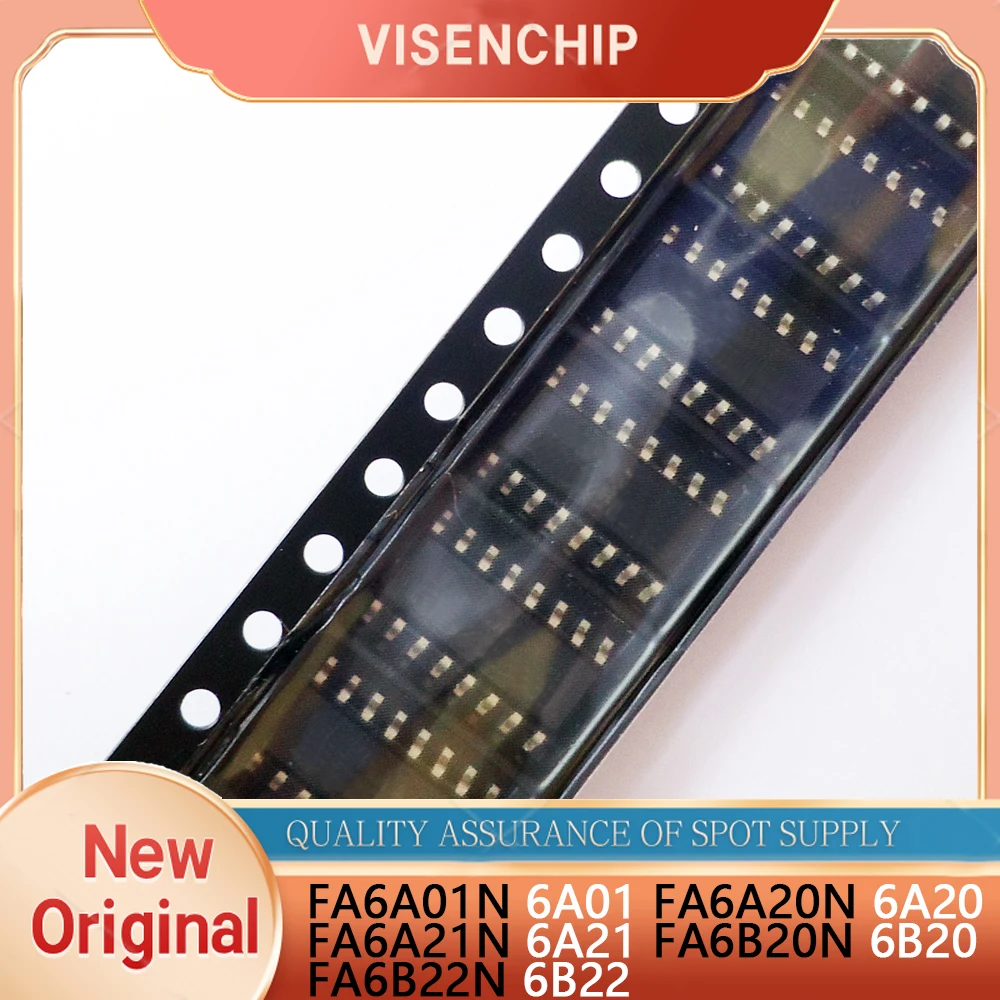 5pieces New FA6A01N FA6A01 6A01 FA6A20N FA6A20 6A20 FA6A21N FA6A21 6A21 FA6B20N FA6B20 6B20 FA6B22N FA6B22 6B22 SOP-16  chipset