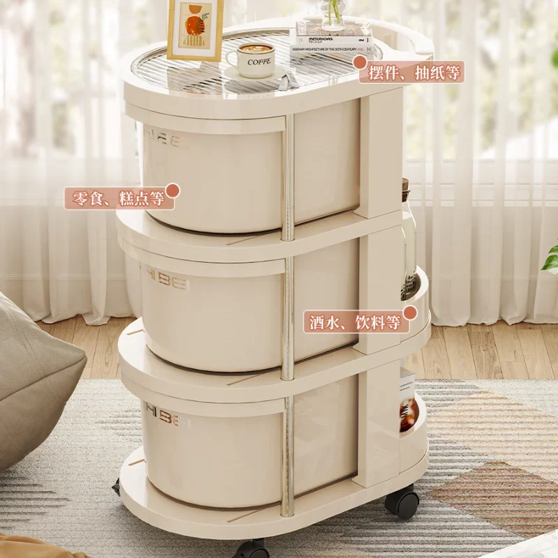 Beauty Salon Storage Rack Mobile Trolley Organizer Household Kitchen Multifunctional Cart with Wheels Home Accessories 미용실 미용트레이