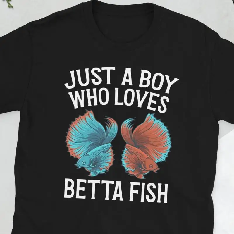 

Betta Fish Lover Boy Splendens T Shirt