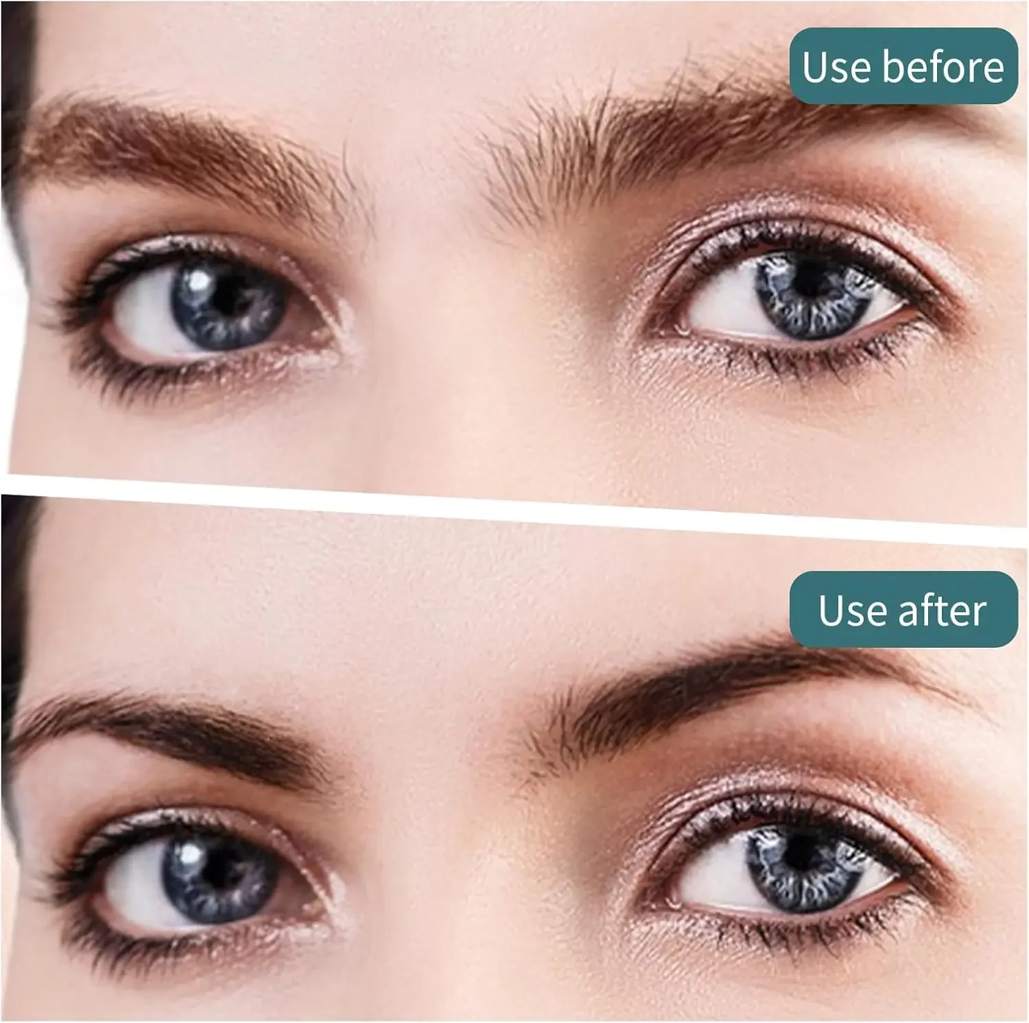 Precision Eyebrow Trimmer Scissors with Comb for Hair Removal - Professional Men Women Eyebrow Scissors