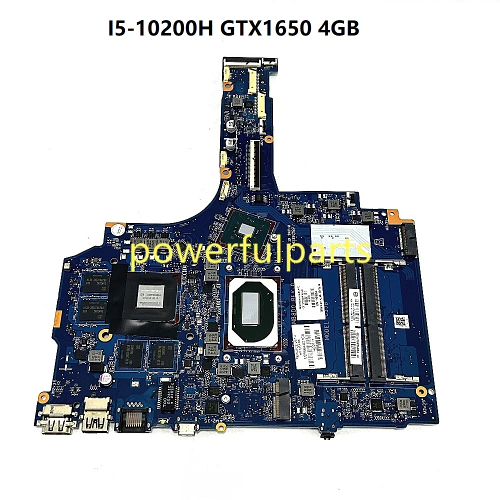 M29564-601 สำหรับเอชพี พาวิลเลี่ยน เกมมิ่ง tpn-q241 16T-A 16-A แล็ปท็อปเมนบอร์ด DAG3JBMB8D0 i5-10200H GTX1650 4G ทำงานได้ดี