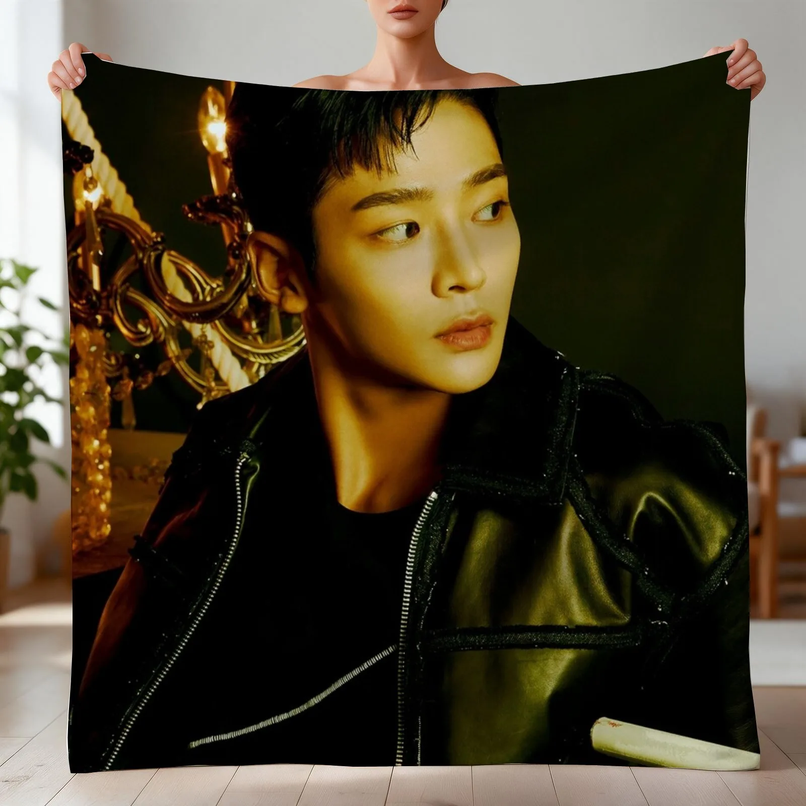 SF9 Rowoon Rumination Connect ver. Throw Blanket christmas decoration Flannel Sofa Throw Blankets