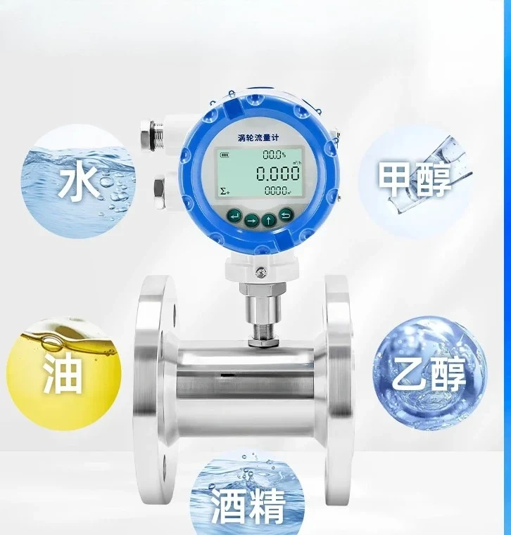 

Высокоточный турбинный измеритель нержавеющей стали, природный газ, измеритель сточных вод, тип трубопровода