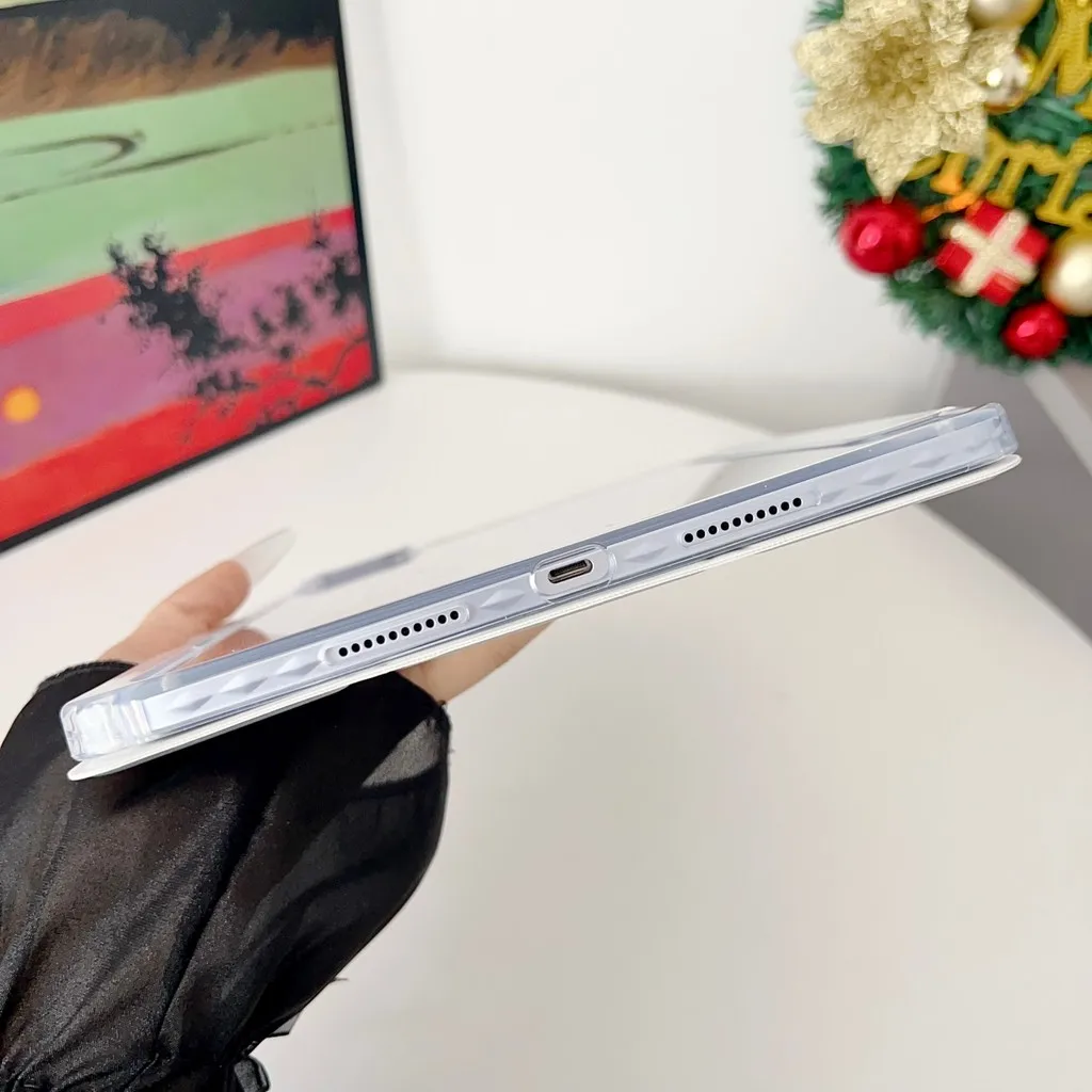 حافظة جلدية أكريليك قابلة للطي Y لهاتف Redmi Pad 2 11 بوصة 2025 SE 11 XiaoMi Pad 8 8 Pro Pad 7 7 Pro 11.2 بوصة 6 6Pro 11 حامل القلم الرصاص
