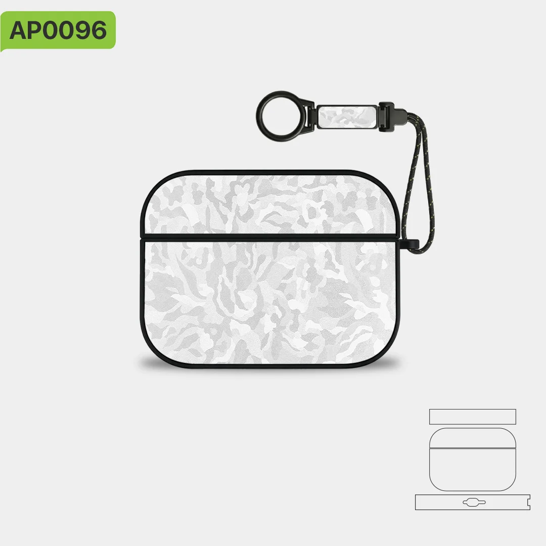Premium Custom Skin For Airpodspro3/ pro2  With Ring Holder with Lightweight with Skin Sticker Anti-Drop, Scratch Resistant